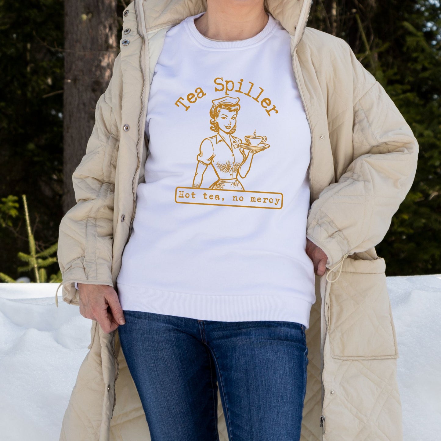 Tea Spiller Crewneck Sweatshirt
