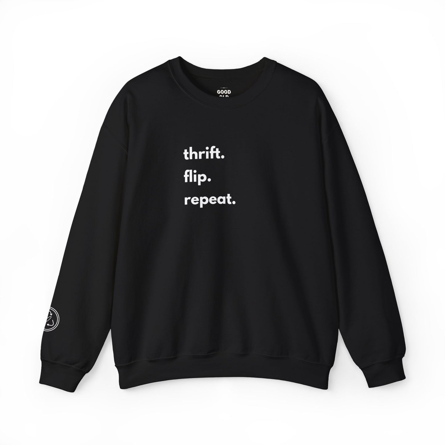 Thrift Flip Repeat Crewneck Sweatshirt