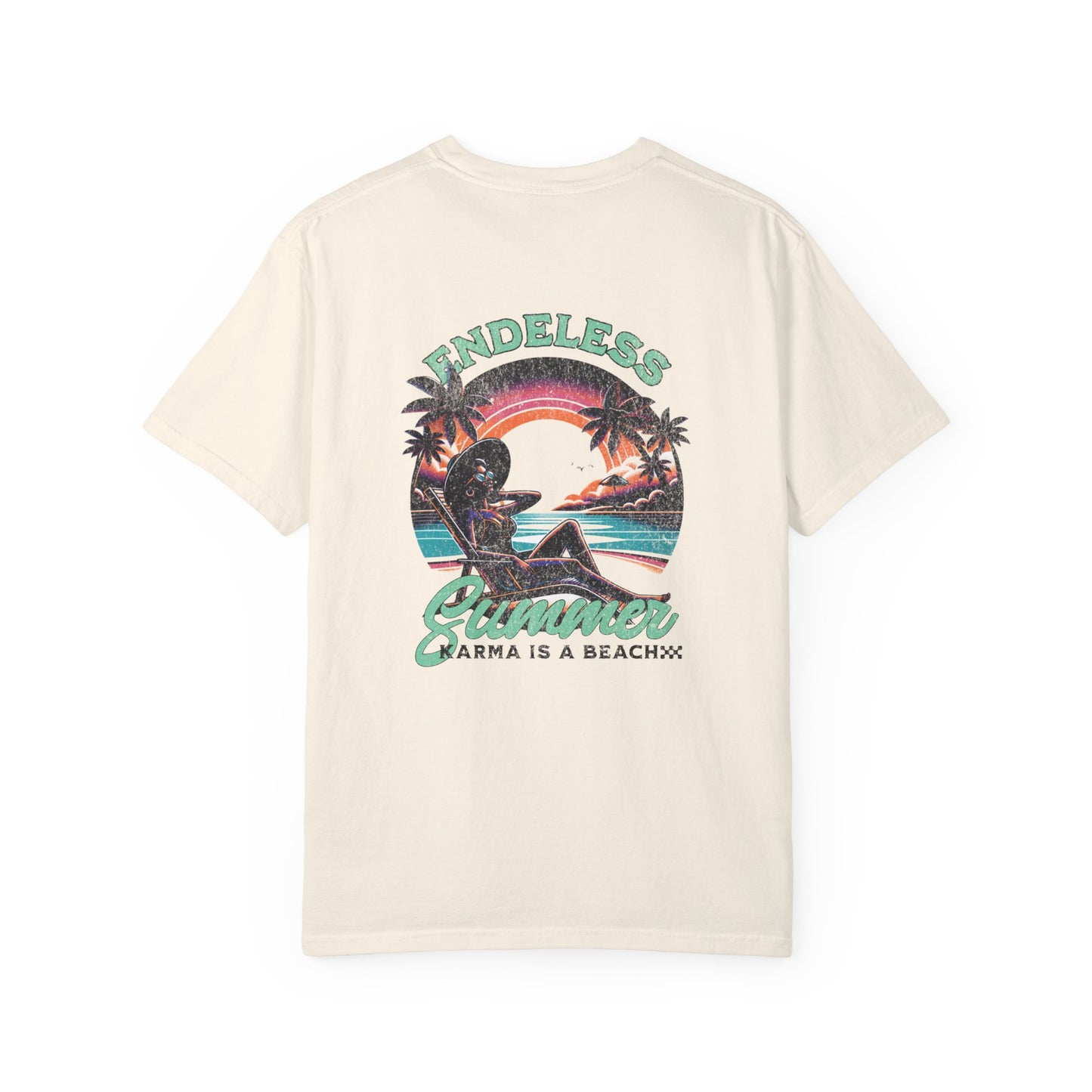 Karma is a Beach T-shirt