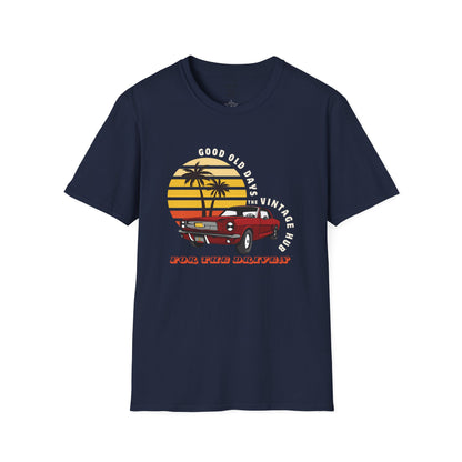 Muscle Car Sunset Tshirt