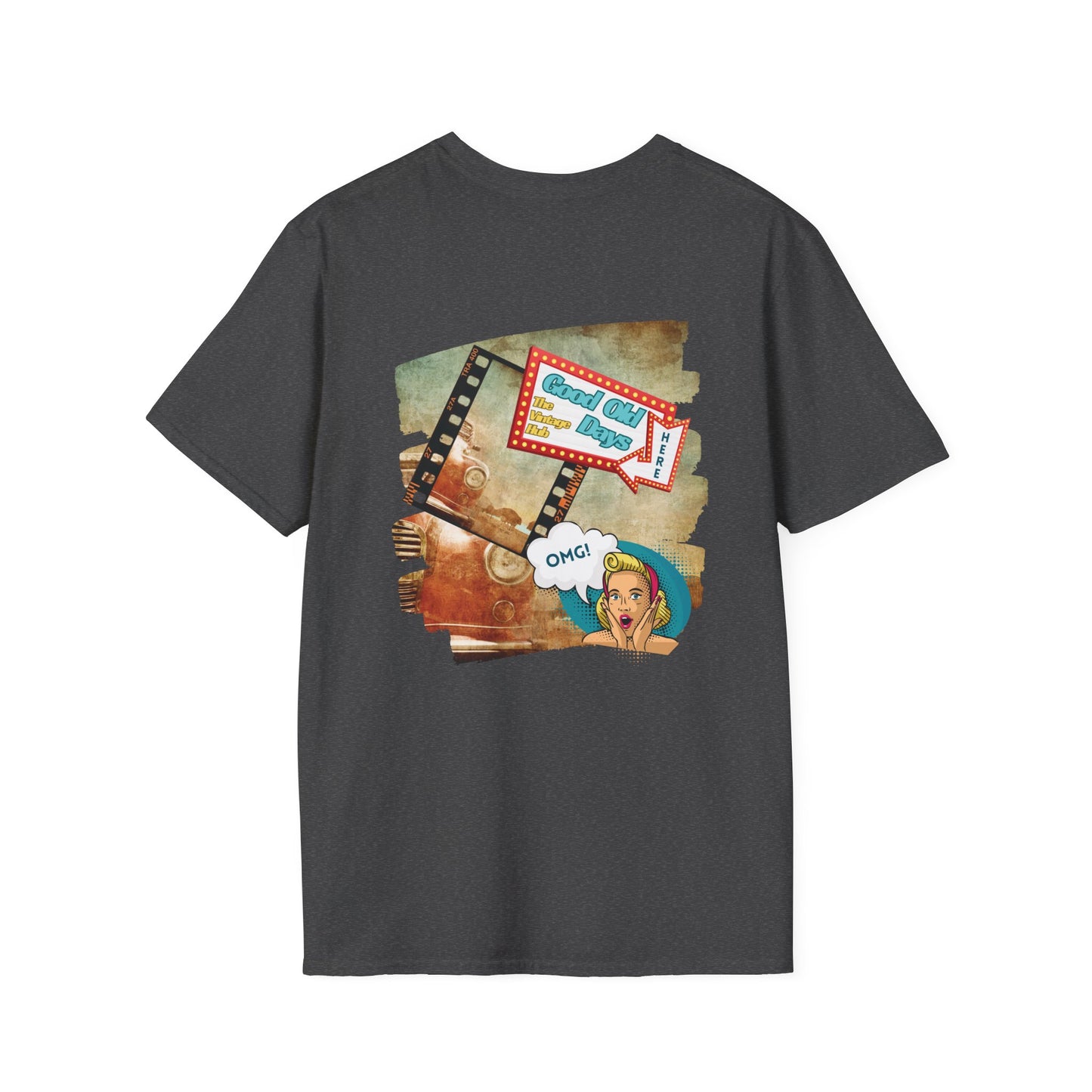 Old Car Film Roll Tshirt