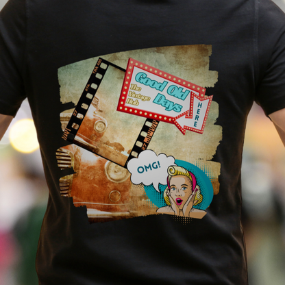 Old Car Film Roll Tshirt